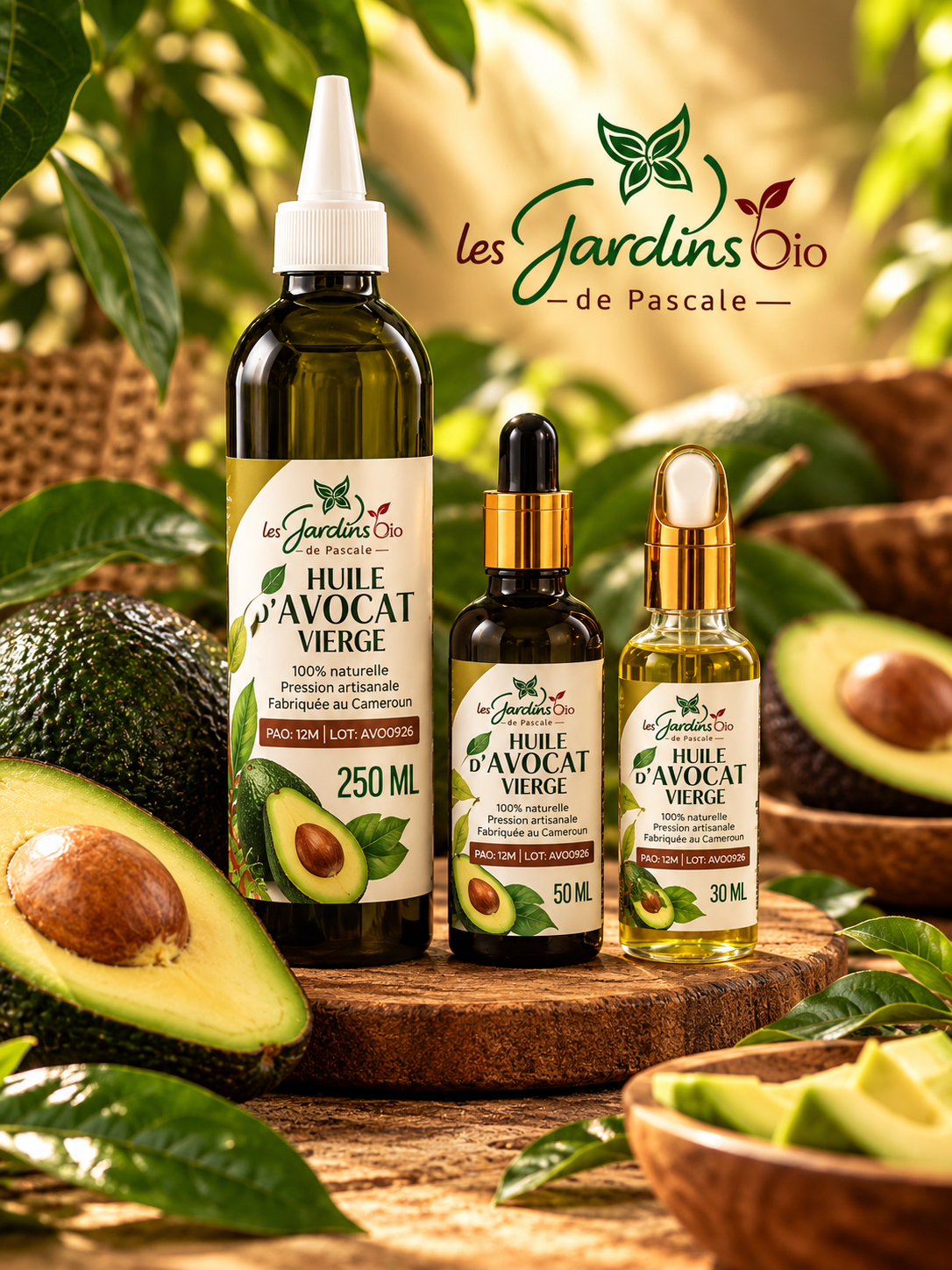 Huile d'avocat vierge